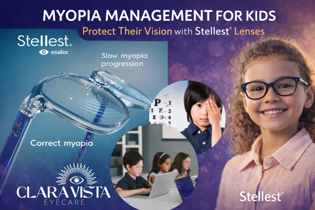 Myopia Management in Montgomery, TX: Protecting Your Child’s Vision with Stellest® Lenses